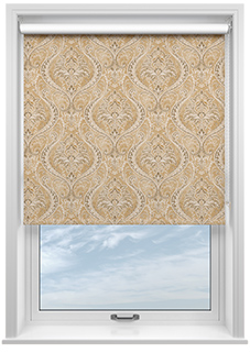 Cipriani, Bright Gold - Roller Blind